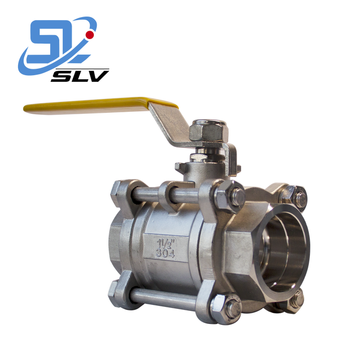 90 Degree PN64 PN16 PN100 Cheap Price Stainless Steel Anti-rusting SUS 304 Npt Female Threaded Ball Valve For Water Treatment