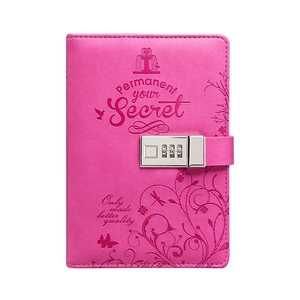 Diary with <strong>Code</strong> Lock Personalized Diary with Lock Leather Diaries with Locks
