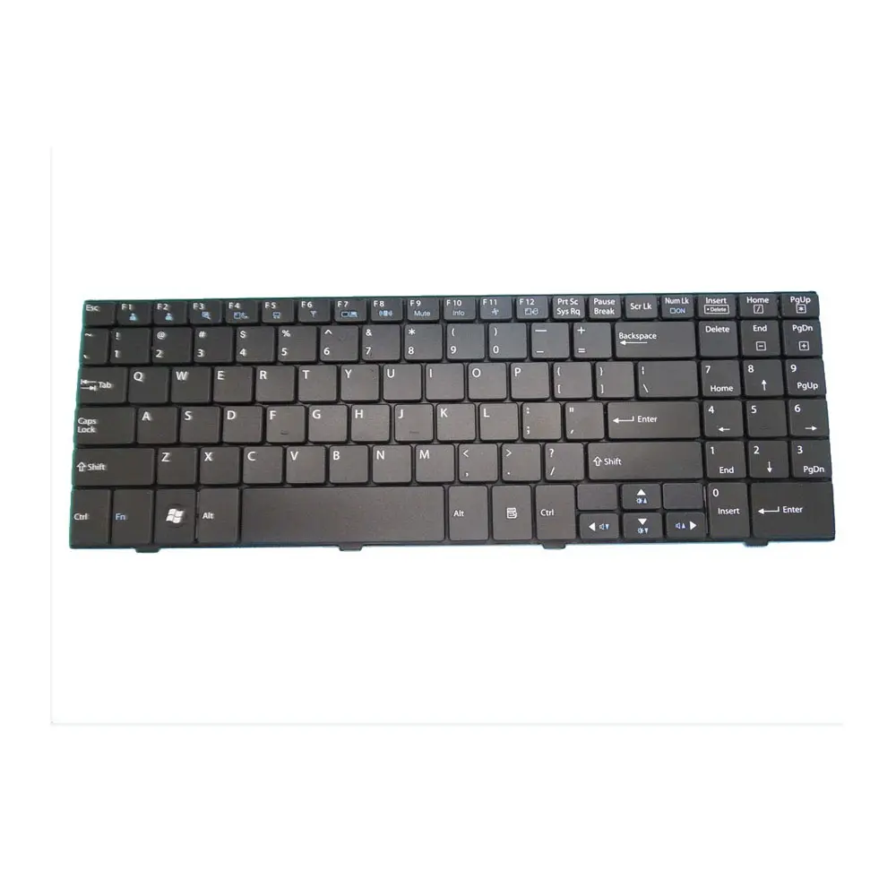 Teclado para ordenador portátil modelo Popular para LG A505 A510 A510-T A520, color negro Latino