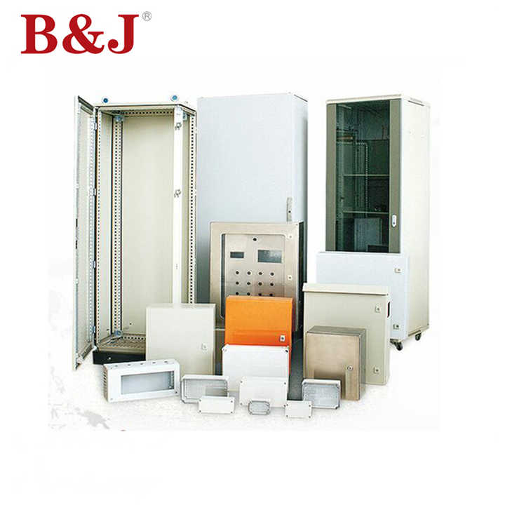 b&j industrial bjh-a metal panel enclosure ip55 floor standing electrical cabinet