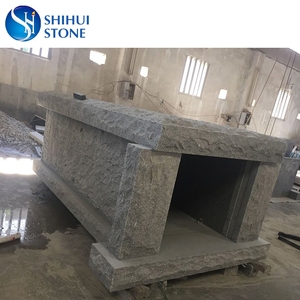 หิน SH สุสานหินหินอ่อนสีขาวแบบอเมริกันดีไซน์สุสานสุสานหินแกรนิตราคาถูก - Product Image 5