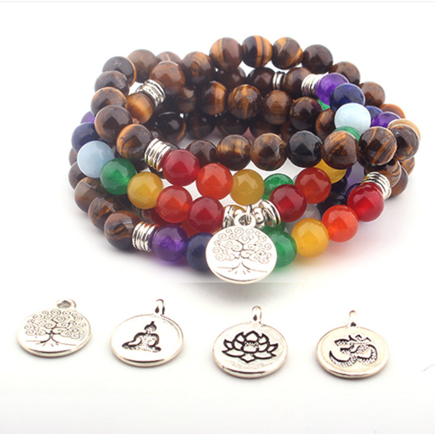 7 chakras marron