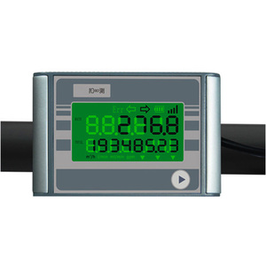 HUF400 4-20mA RS485 Harici Kelepçe V-Rail Snap-on akülü kelepçeli Ultrasonik debimetre