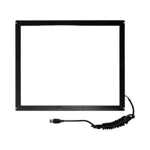 Touch Monitor 15 17 19 Zoll Infrarot Industrie Wasserdichtes Panel Außenwerbung Kiosk Schrank Geldautomat Touchscreen