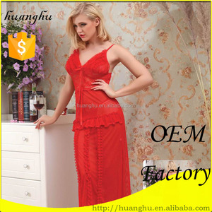 Nueva moda de encargo delicado estampado de flores sexy rojo mujer madura lencería sexy