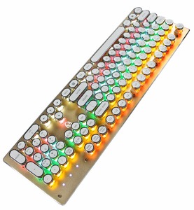 2021新的铝制机械游戏键盘，带104键用户可以插入维护DIY设计 - Product Image 2