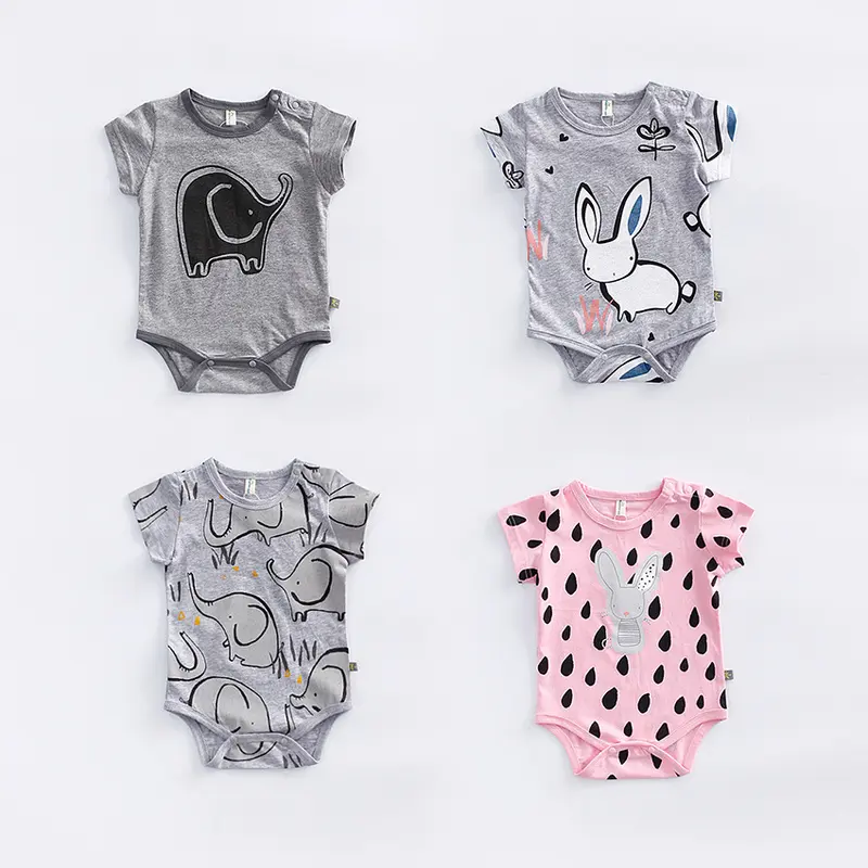 Dropshipping Infant Clothes Baby Linen Kits Romper For New Born Babies