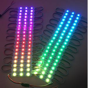 Injektion herstellung 3SMD 5050 RGB LED Pixel Modul Wasserdicht IC1903 Programmier bar - Product Image 6