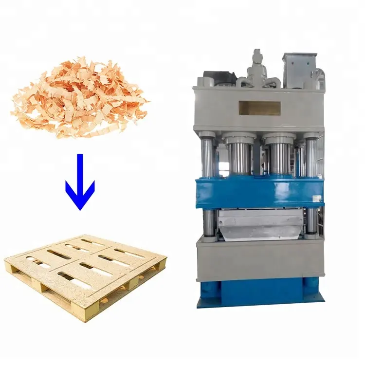 Serra de prensa comprimida euro, paleta de madeira prensa máquina hidráulica
