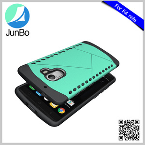 2016 Новое Прибытие PU + Тпу Combo 2 в 1 Гибридный Аргументы за Крышки <span class=keywords><strong>Lenovo</strong></span> <span class=keywords><strong>K4</strong></span> Примечание - Product Image 3