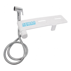 NZMAN Shattaf Bidet Sprayer มือถือ - Fresh Water Bidet Toilet Attachment - ห้องน้ำ Bidet Attachment with Sprayer # EB330 - Product Image 1