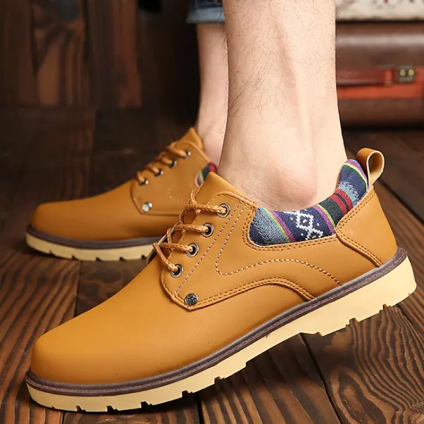 Zapatos informales de estilo británico para hombre, calzado de negocios, cómodo, ventilado, pu