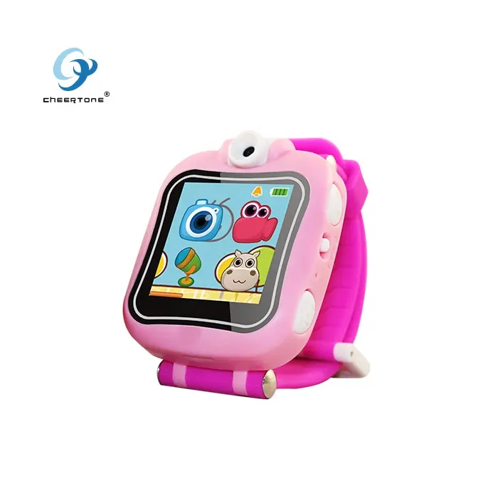 Più poco costoso bambini del silicone astuto orologio da polso impermeabile per la ragazza CTW6