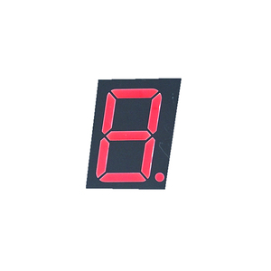 China Manufacturer 1 <strong>digit</strong> 0.39 inches <strong>LED</strong> Numeric <strong>Display</strong> high Red emitting <strong>7</strong> <strong>segment</strong> with Rohs compliant Common Anode - Product Image 1