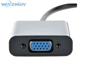 DP <strong>to</strong> <strong>VGA</strong> Adapter <strong>DisplayPort</strong> <strong>to</strong> <strong>VGA</strong> Converter Cable Adapter Male <strong>to</strong> Female 1080P 3166CHIP for HDTV Monitor MacBook Projector PC - Product Image 3