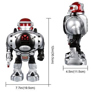 RC LED de combate programable Robot interactivo de juguete Control remoto tiro baile Robot R/C programa Robot