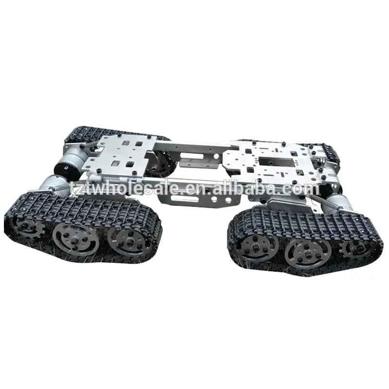 Di intelligenza Fai Da Te Serbatoio Rc Auto Camion Telaio Robot Caterpillar Crawler per la Vendita