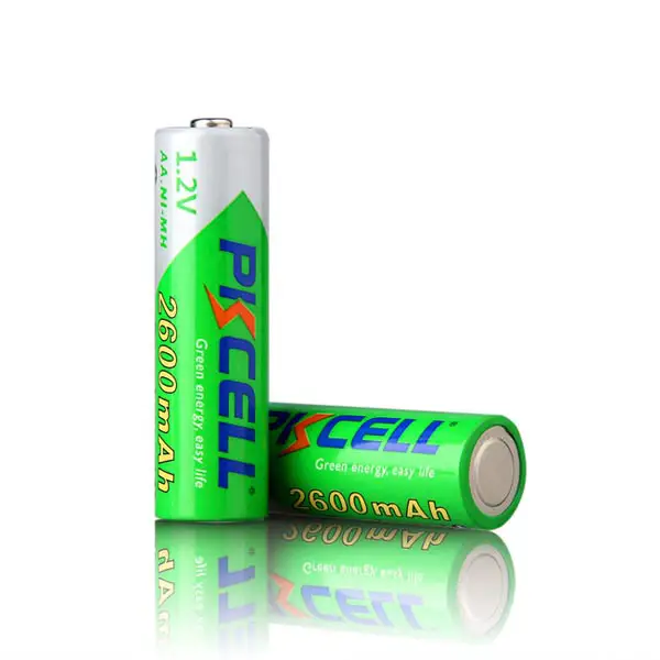 Low self discharge Ni Mh rechargeable battery ready to use 1200 cycle times 1.2v aa 2600mah nimh battery