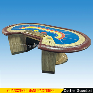 Sang Trọng 9 Người Chơi Baccarat Bảng Casino Bàn Chơi Game Cho Casino - Product Image 4