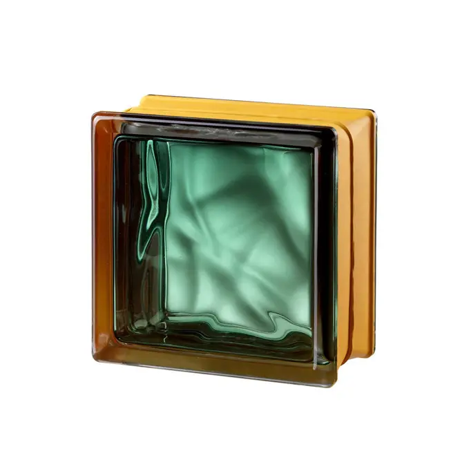 Прозрачный и цветной стеклянный кирпич, декоративное стекло для продажи