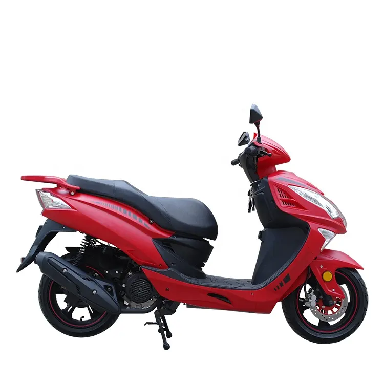 Motocicleta de gás gasolina moped 150cc barato, mais recente design promocional para venda