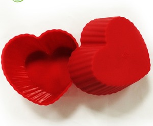 Customized Colorful Reusable <strong>Funny</strong> Silicone Mini <strong>Cake</strong> Muffin Cup Mould Baking Mold - Product Image 5