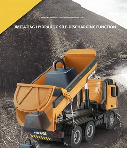 Presell più nuovo Huina 1573 573 10 canali telecomando RC Truck <span class=keywords><strong>Dump</strong></span> carico massimo autoscaricante 3kgs in vendita