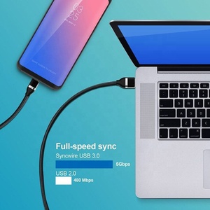 Gold Plated Fast Charging <strong>USB</strong> 3.0 to <strong>USB</strong> Type C Cable Compatible with samsung