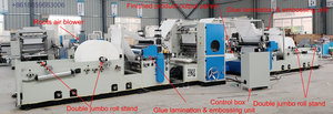 <strong>V</strong> Fold Glue Laminated Hand Towel Paper Machine - Product Image 5