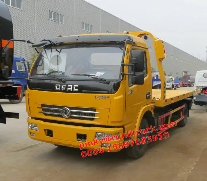 Camion de remorquage ultraléger avec plateforme de grue, 4 tonnes, nouveau modèle, pas cher, pour les courses