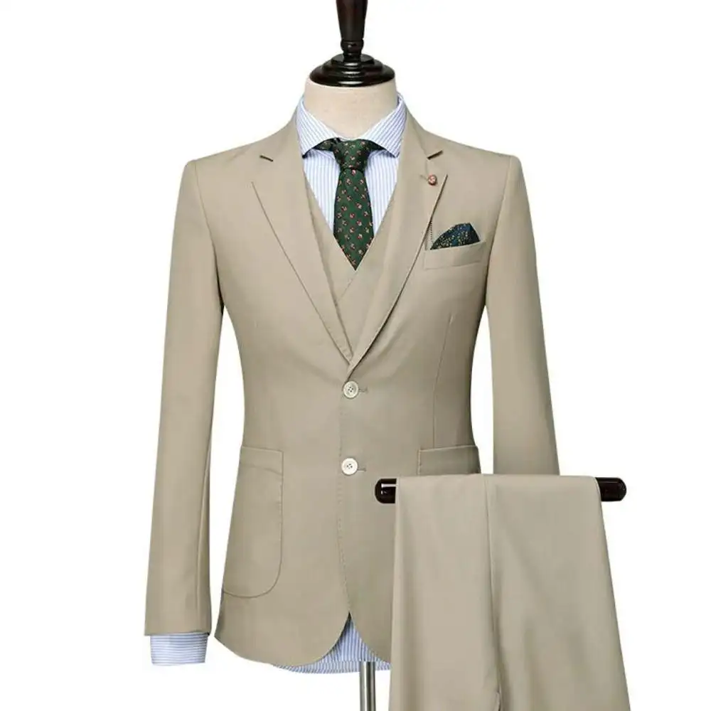 Yüksek kalite MTM ölçmek için yapılan özel ısmarlama el yapımı adam takım elbise moda özel terzi yapılan avrupa tarzı erkek takım elbise
