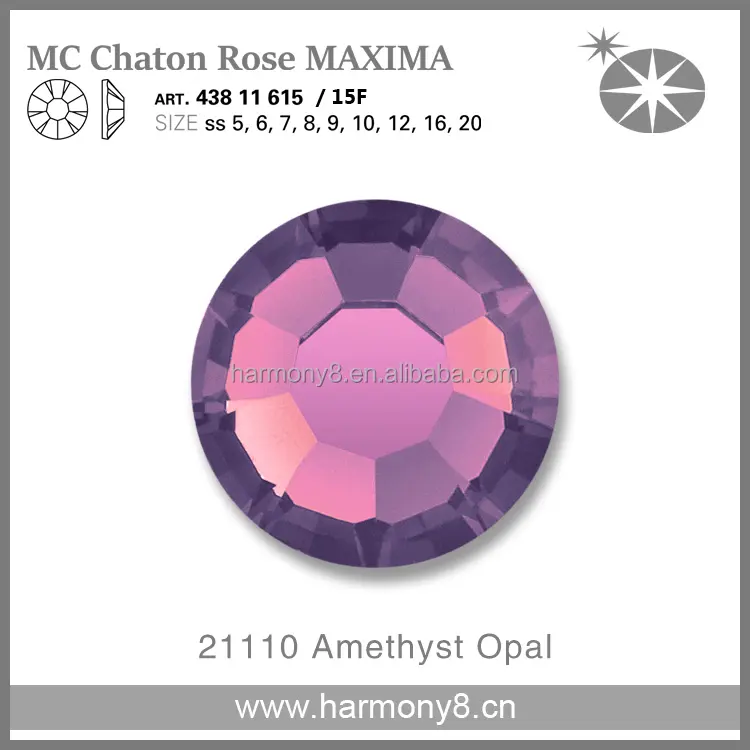 PRECIOSA Crystals Wholesale Hotfix Flat Back MC Chaton Maxima