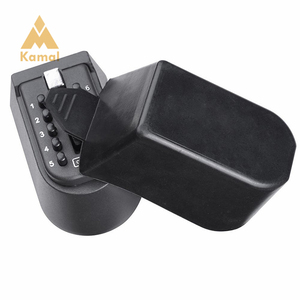 Caja de Seguridad con botón de combinación para almacenamiento de llaves, caja de seguridad con código reiniciable para casa, llaves de repuesto montadas en la pared al aire libre, 10 unidades