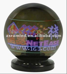 360 gradi magia discoteca led 3d palla con 360 gradi messaggio e la visualizzazione delle immagini - Product Image 2