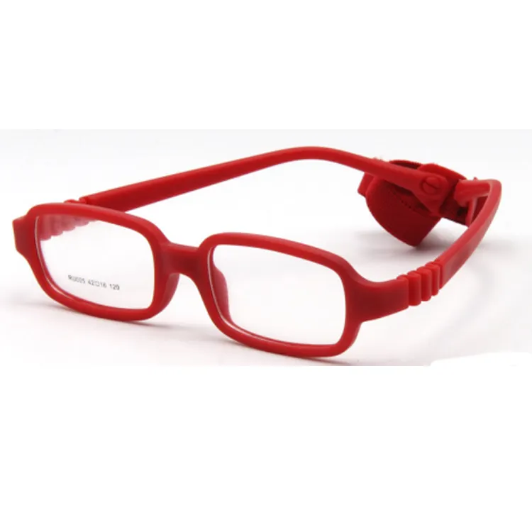 2021 유연한 TR90 부드러운 소재 눈 안경 광학 프레임 다채로운 아이 유행 안경 프레임 어린이