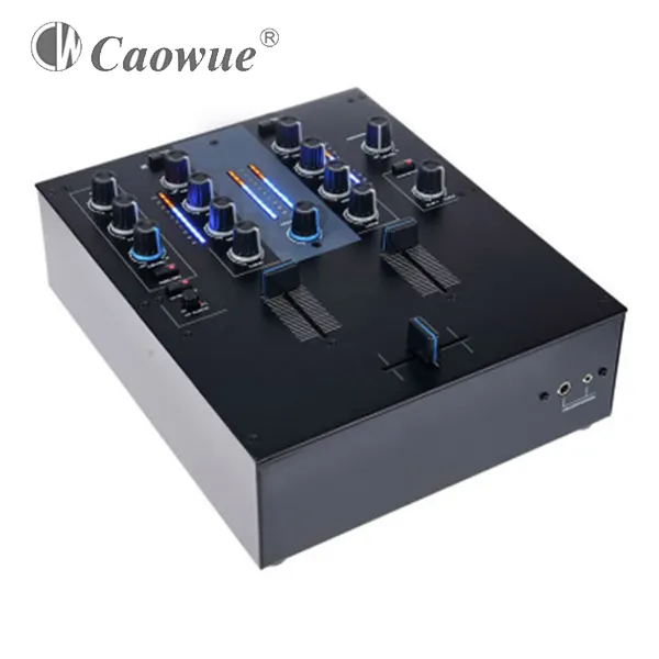 2 kanaals nieuw ontworpen DJ mixer