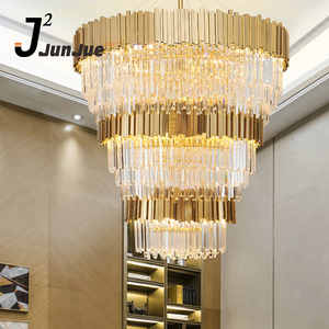 Luz de teto de cristal em forma de bolo lâmpadas de iluminação de lustre de cristal de luxo