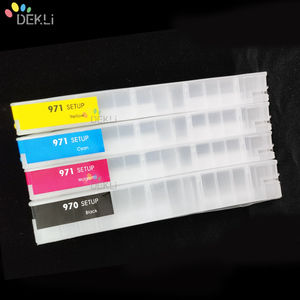 HP 981 için Yüksek kaliteli Doldurulabilir HP PageWide Enterprise 556xh Dolum mürekkep kartuşu ile Kalıcı sıfırlama çipi - Product Image 1