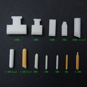 Scalpello e tondo in poliestere e fibra di punta parallela feltro pennino scalpello punto di penna per vuoto penna di indicatore e gesso liquido marcatore