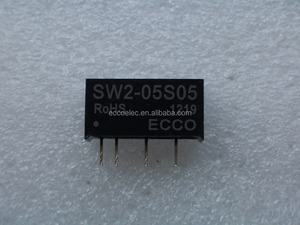 Entrada fija 1 W DC/DC 3.3 V/5 V/12 V/15 V/ 24 V a la salida dual 3.3 V/5 V/9 V/12 V/15 V/ 24 V regulada aislado paquete SIP - Product Image 1