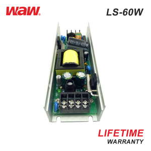 <span class=keywords><strong>LS</strong></span>-60-12 12V פלט 60W 5A AC DC דק <span class=keywords><strong>LED</strong></span> אספקת חשמל עבור תיבת אור עם CE ROHS