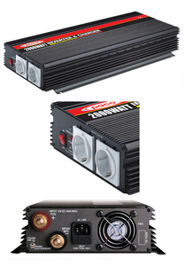 PACO 单相直流到交流电源逆变器，带直流电缆的充电器 24v 220v 2000w - Product Image 2
