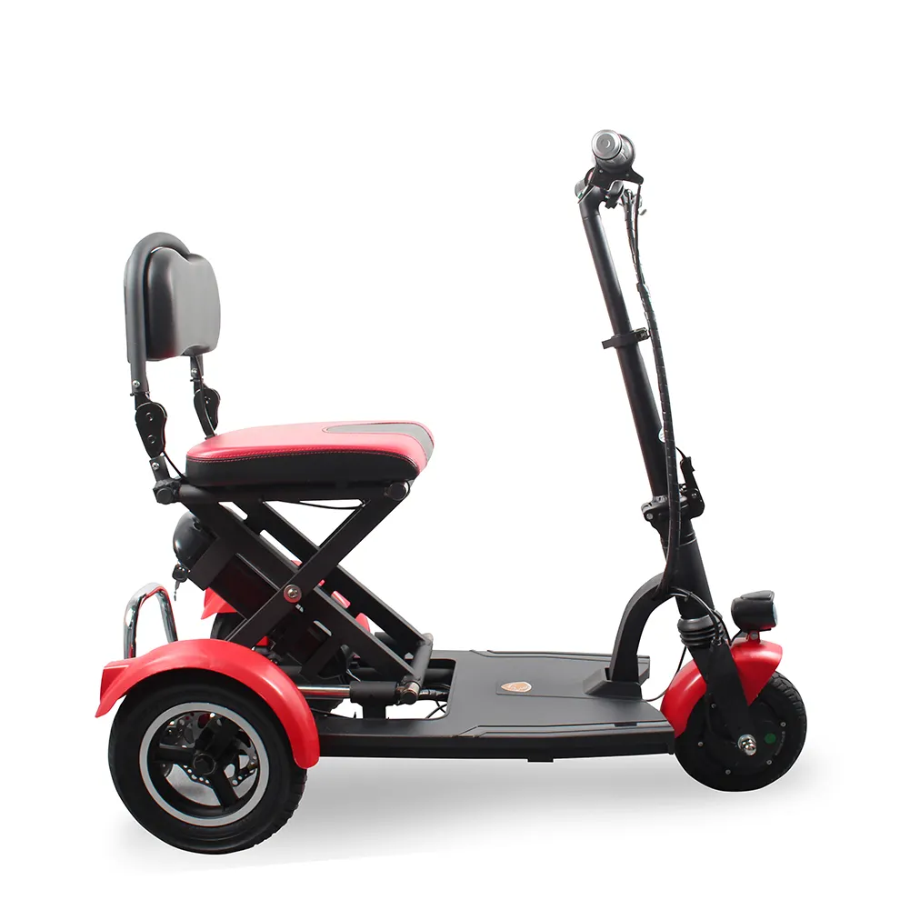 Greenpedel-patinete eléctrico plegable para adulto, 3 ruedas, movilidad, venta al por mayor