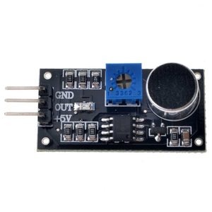 LM393チップ3ピンブラックPCBボードを備えた音声検出センサーモジュール音声センサー - Product Image 2