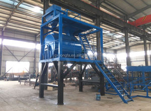 Hongfa JS750 תאום פיר בטון מכונה מיקסר/פאן עם פלסטיק תוף למכירה בטון מיקסר