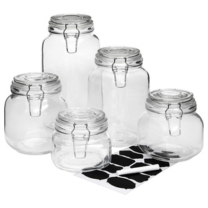 แกว่งขวดเบลด้านบน,ขวดแก้วที่มีลวดสแน็ป - Product Image 1
