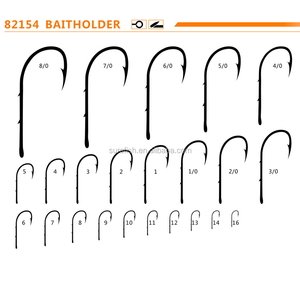 免费送货批发高碳 baitholder 钓鱼钩
