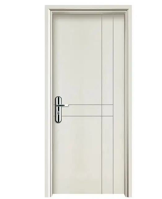 Top selling decorativa porta do banheiro HSB-02 WPC porta em Guangzhou