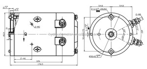 高速で動作する24v 2200w電気モーター - Product Image 5