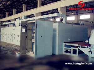 HongYi Ad Alta Capacità morbido legame termico ovatta Linea di Produzione della macchina Per trapunte - Product Image 4
